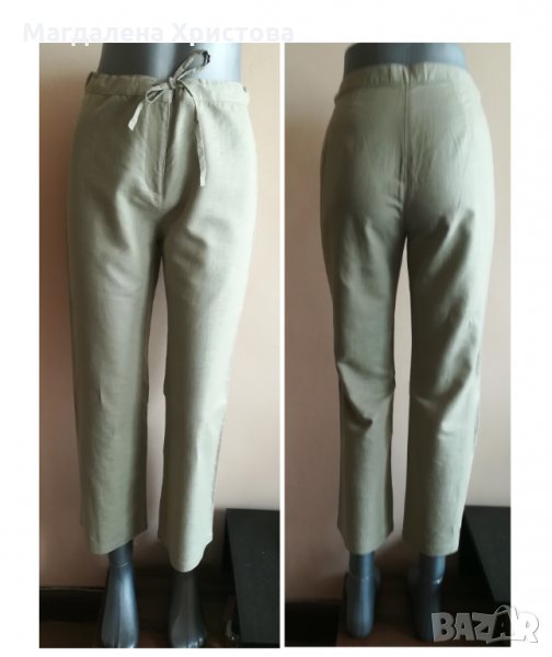 Дамски ленен панталон, снимка 1