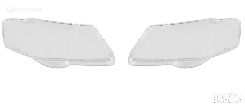 Комплект Стъкла за фар фарове VW Passat B6 ляво и дясно stykla, снимка 1