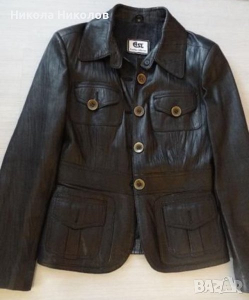 Дамско кожено яке, снимка 1