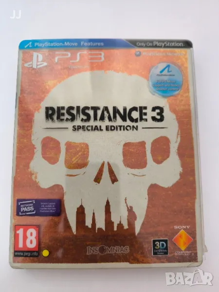 Resistance 3 Special Edition Steelbook  45лв. Игра за PS3 Playstation 3, снимка 1