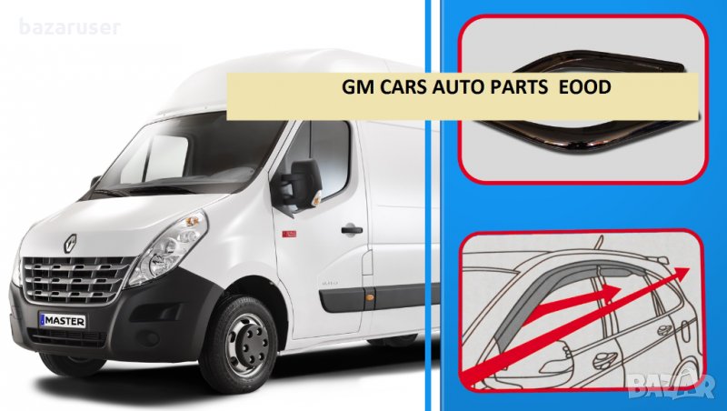 К-т Ветробрани за Renault Master (1998-2010), снимка 1