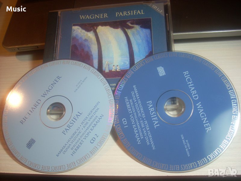 ✅Wagner - Parsifal 2CD - оригинален двоен диск, снимка 1