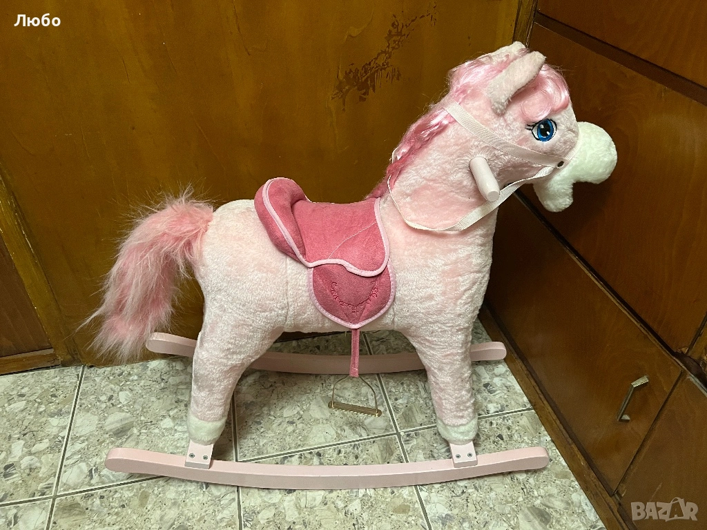 Люлеещ кон със звуци, снимка 1