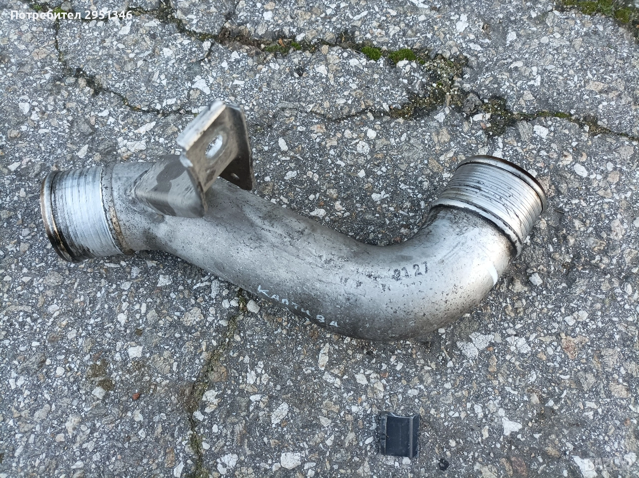 тръба Шевролет Каптива 2.2 Chevrolet Captiva 2.2 Опел Антара 95909219, снимка 1