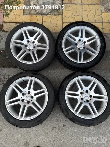 Продавам оригинални джанти Mercedes AMG 17” спорт пакет, снимка 1