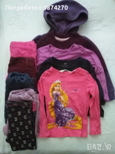 Лот дрехи за момиченце от 2 до 4 години, снимка 1