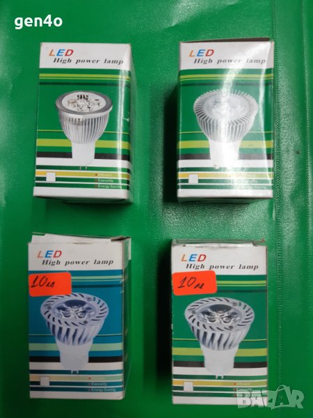 Лед крушки лунички с тънки крачета на 12V студена светлина, снимка 1