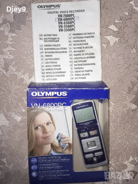 OLYMPUS VN диктофон  80 лв чисто  нов , снимка 1