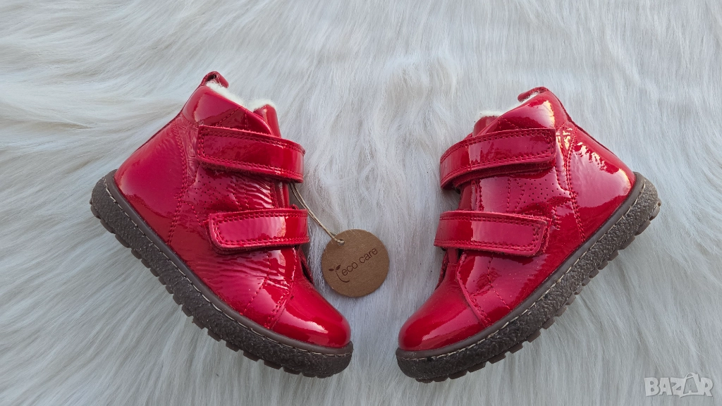 Детски боти Bisgaard №24 с агнешка вата, снимка 1