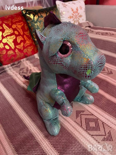 Голям плюшен пъстър Дино, снимка 1