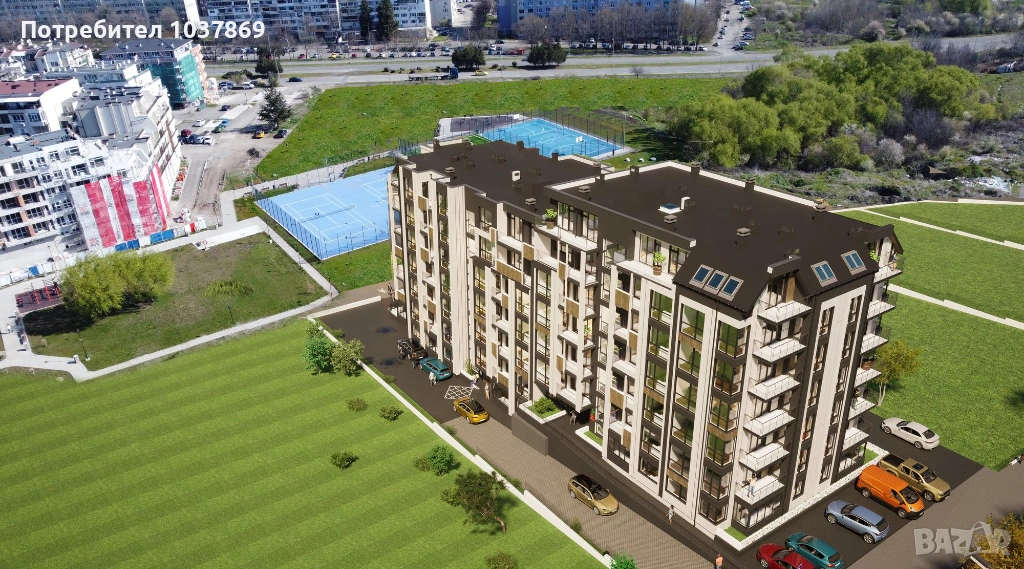 Двустаен апартамент ж.к. "Меден Рудник В" гр.Бургас, снимка 1