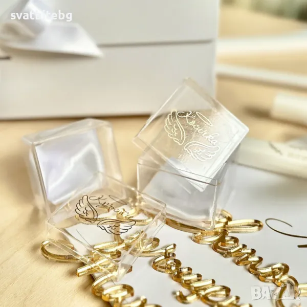 Кутийки за Кръстче и Косичка за Свето Кръщение, снимка 1