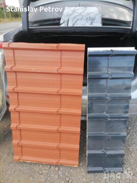 Промоция!!! Покривен панел 4см. 5ребра антрацит 7016, снимка 1