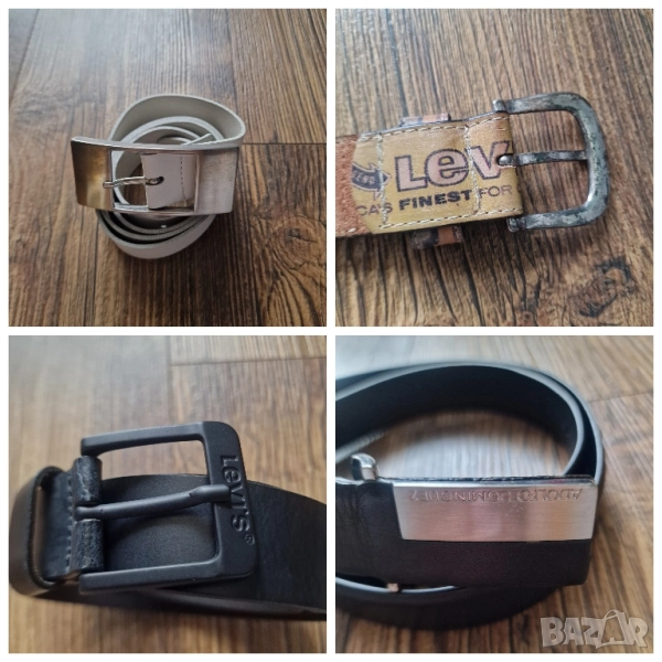 Страхотни мъжки кожени колани естествена кожа LEVI'S & ENGELBERT STRAUSS , снимка 1