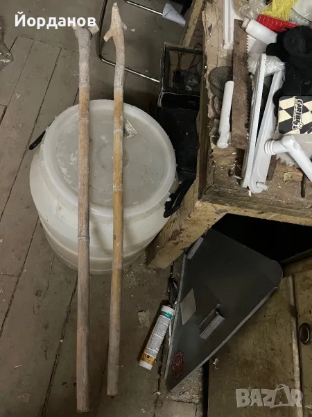 Два бастуна от бамбук, снимка 1