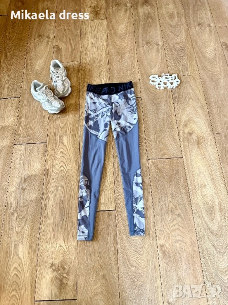 Nike!Суперефектен принт клин Nike.Стегната оформяща материя, снимка 1