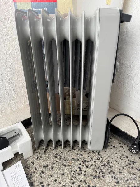 Маслен Радиатор с Колела Einhell MR 715/2, 1500W, с Термостат, 3 Режима!, снимка 1