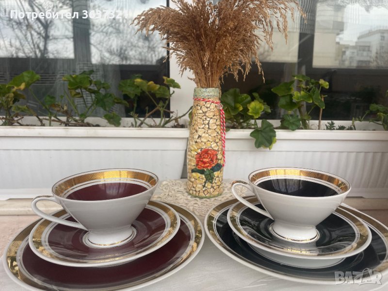  За него и нея  -"Червено и черно" -тройни сетове , снимка 1