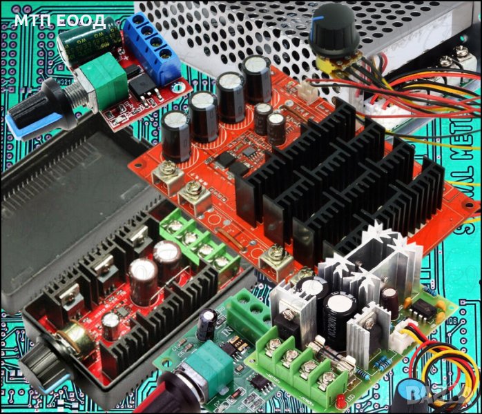 Честотен регулатор за DC мотор, PWM, ШИМ регулатор, вентилатор, снимка 1