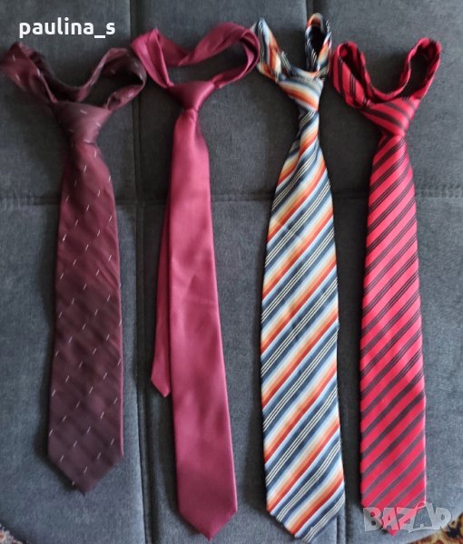 Копринена брандова вратовръзка / маркови вратовръзки, снимка 1