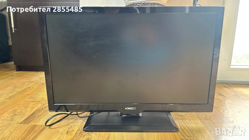 LCD TV Horizon 22″ – HDMI, нисък разход, напълно работещ, снимка 1