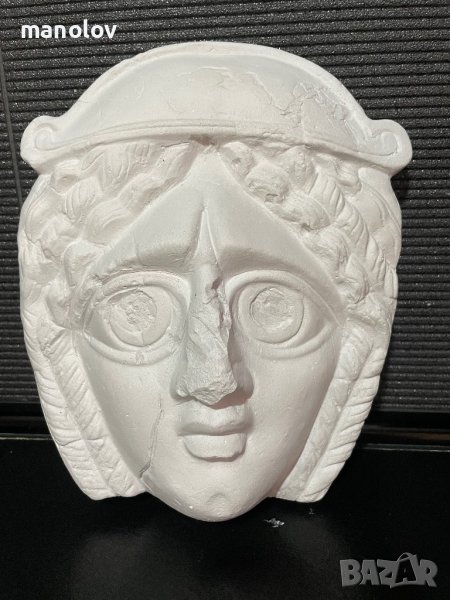 Древно гръцка театрална маска , снимка 1