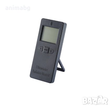 ANIMABG Цифров детектор за ултравиолетова радиация, UV, UVI, Дисплей за температура, снимка 1