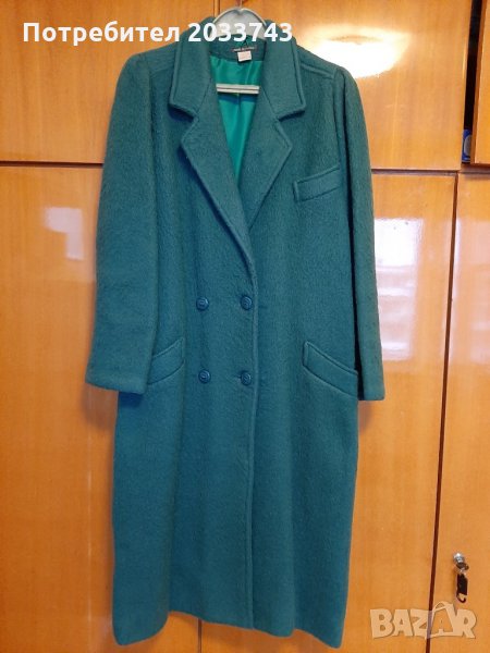 Дамско френско палто с подплата, става и за бременни, снимка 1