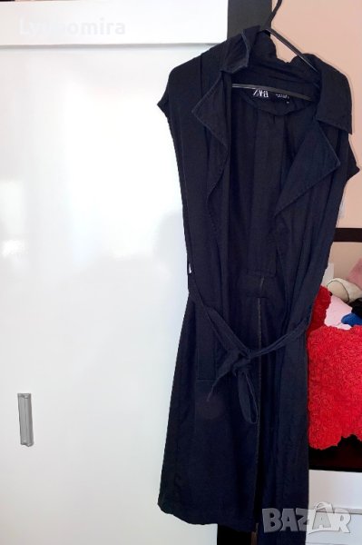 Дамски дълъг елек Zara , снимка 1