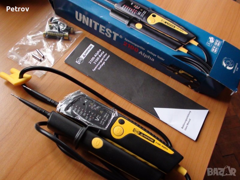 BEHA - AMPROBE - 2100 Alpha - Топ Profi ЧИСТО НОВ Електроизмервателен Уред 12V-690V AC/DC !! GERMANY, снимка 1