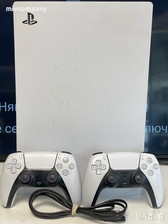 Конзола Sony Playstation 5 Disk+2 джойстика, снимка 1