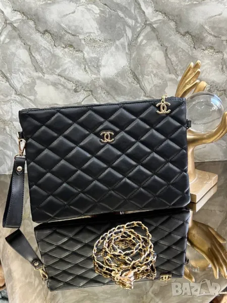чанти chanel portfolio klach 30x21см, снимка 1