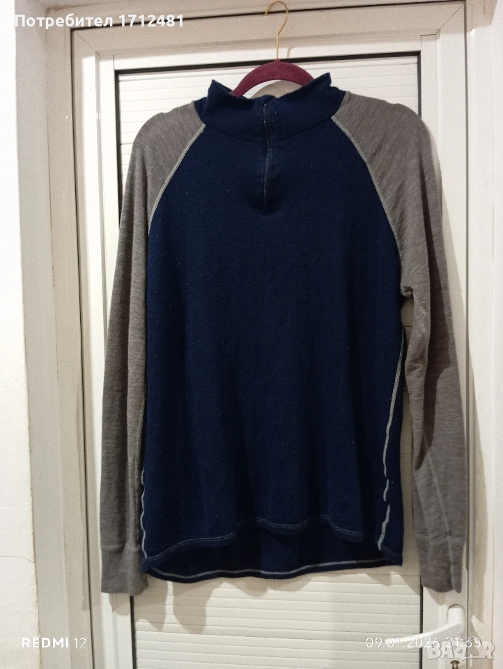 Bekken &strom merino wool блуза XXL, снимка 1
