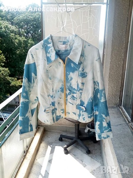 Дамско дънково яке размер М ново., снимка 1