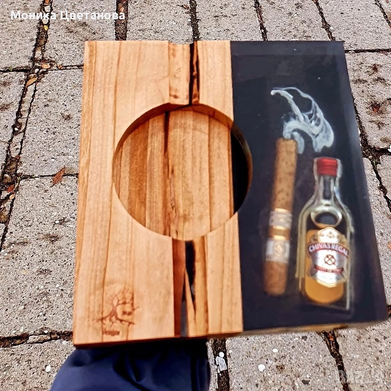 Пепелник за пури, снимка 1