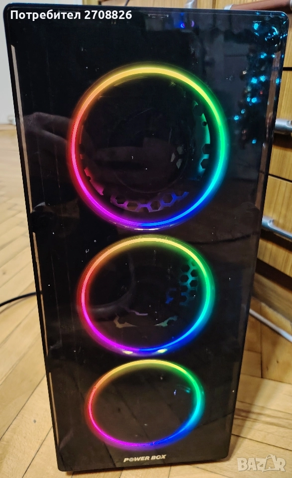 Само за 499 лева ! Геймърски компютър Intel i5 2.67GHz Nvidia GTX 1050, снимка 1