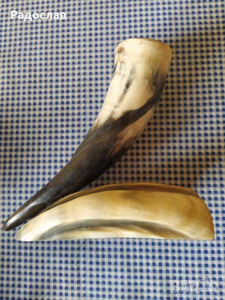 стар сувенир от естествен рог, снимка 1