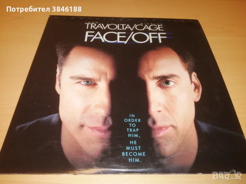 LASERDISC FaceOff Widescreen THX 2 Disc Edition NTSC Version  , снимка 1