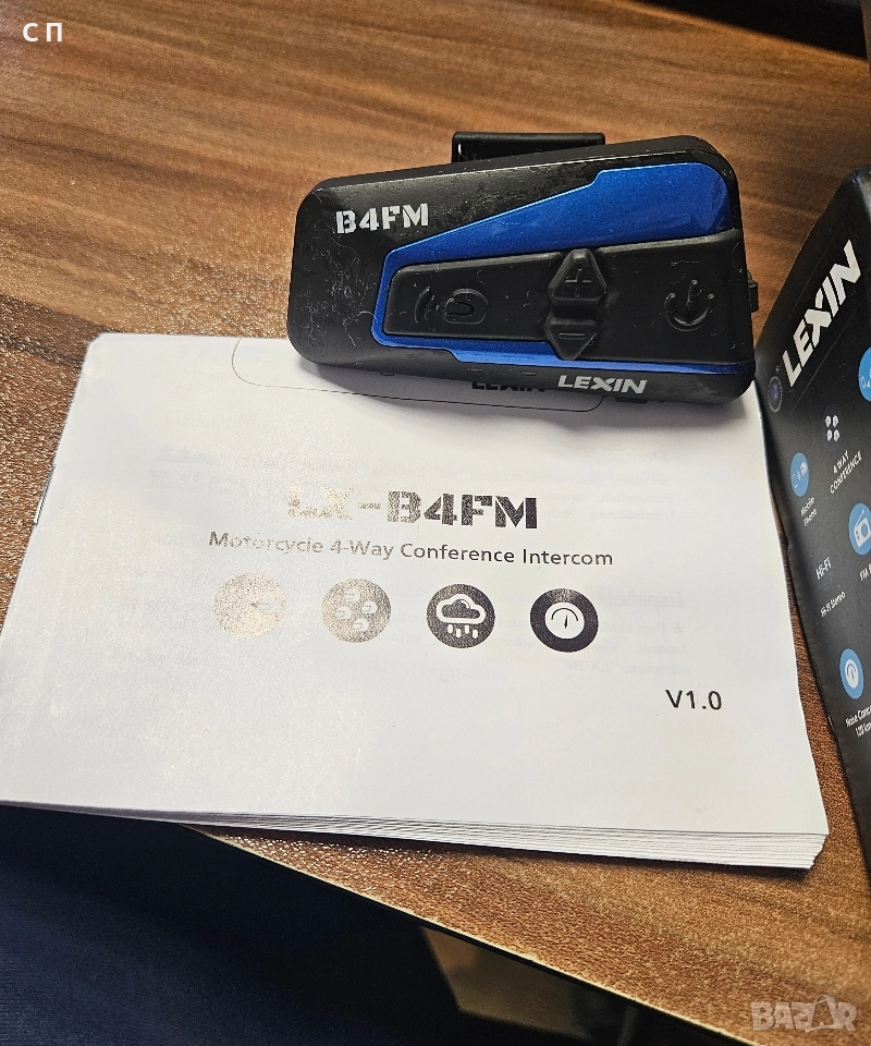 Интерком Lexin с FM радио, снимка 1