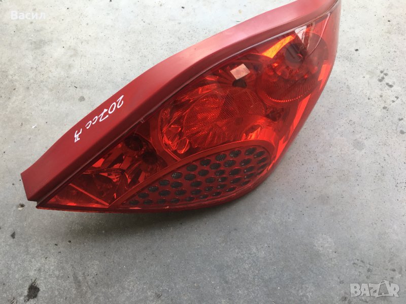 Десен стоп за Peugeot 207 cc Cabriolet 1.6 16v 120 ps Пежо 207 кабрио 1.6 16в 120 пс pejo, снимка 1