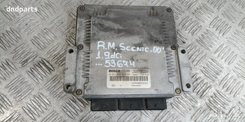Компютър Renault Megane Scenic 1.9DCi 2000г. 0281010819 8200039569	, снимка 1