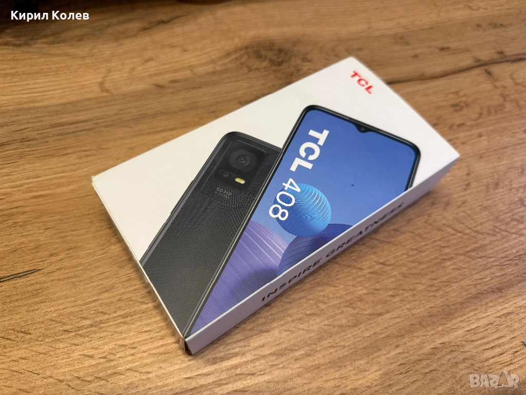 Смартфон TCL 408 с оставаща гаранция, снимка 1