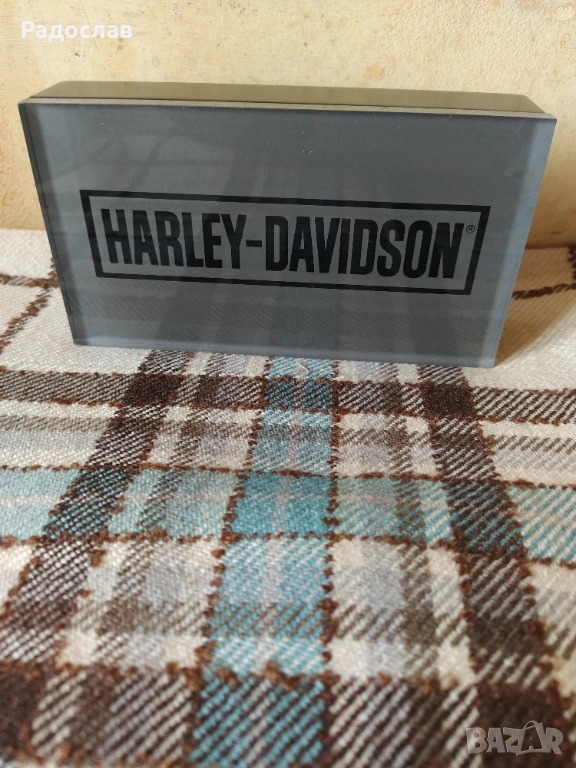 табелка реклама Harley - Davidson , снимка 1