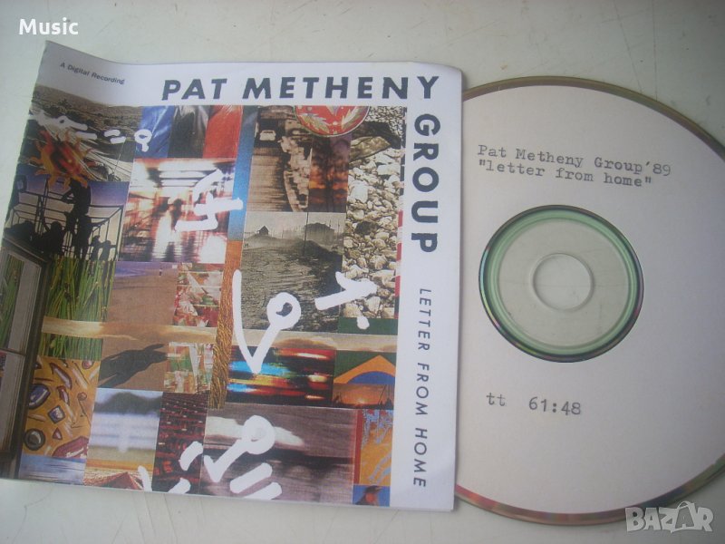Pat Metheny Group - Letter from home - диск, снимка 1