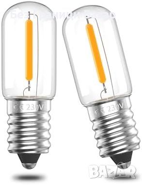 Нов комплект 2 броя Енергоспестяващи 1W LED Крушки за Нощно Осветление, снимка 1