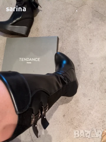 Ботуши на платформа, снимка 9 - Дамски ботуши - 50568136