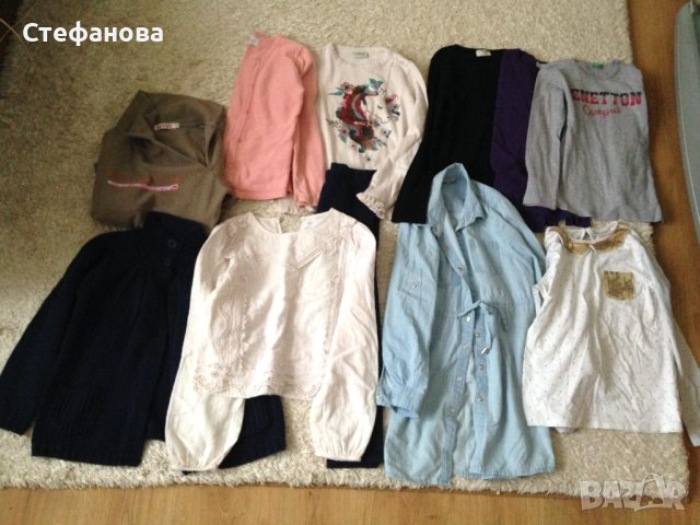 ОБЩО 15лв дрехи есен - зима ръст 134-140см