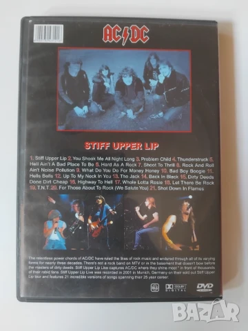 AC/DC – Stiff Upper Lip (Special edition ) матричен DVD диск музика, снимка 2 - DVD дискове - 50587127