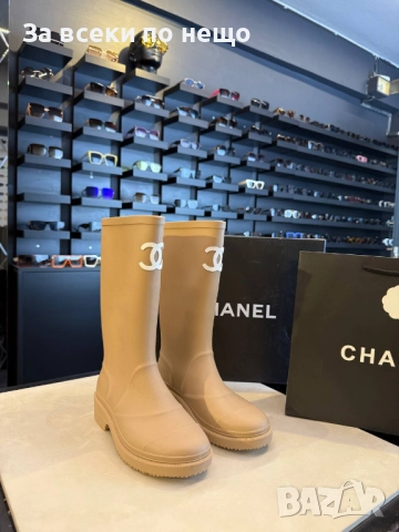 Chanel Дамски Зимни Ботуши Шанел - Налични Различни Цветове Код SK362, снимка 5 - Дамски ботуши - 52668117