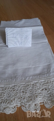Ръчно плетени на една кука покривки, дантела, снимка 4 - Други стоки за дома - 53171965